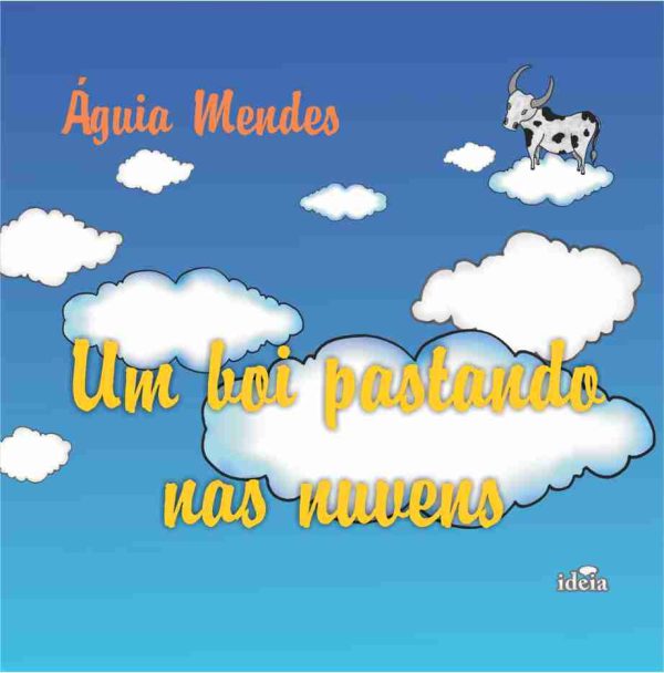 Um boi pastando nas nuvens